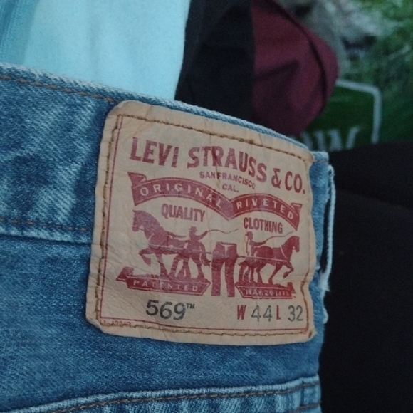 Levi Strauss Blue Jeans - Picture 1 of 3